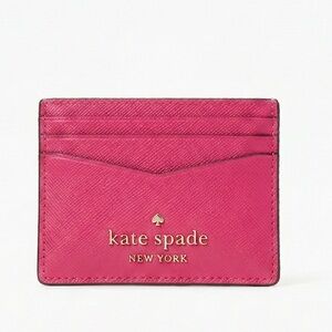 Kate Spade staci small leather card holder